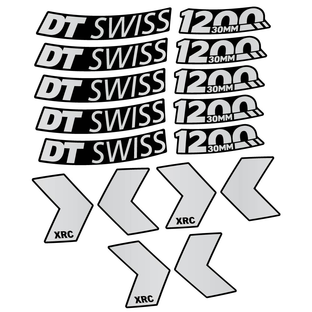 Decal DT Swiss XRC 1200 30mm, MTB Wheel 29, bike sticker vinyl