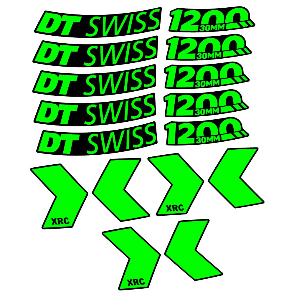 Decal DT Swiss XRC 1200 30mm, MTB Wheel 29, bike sticker vinyl