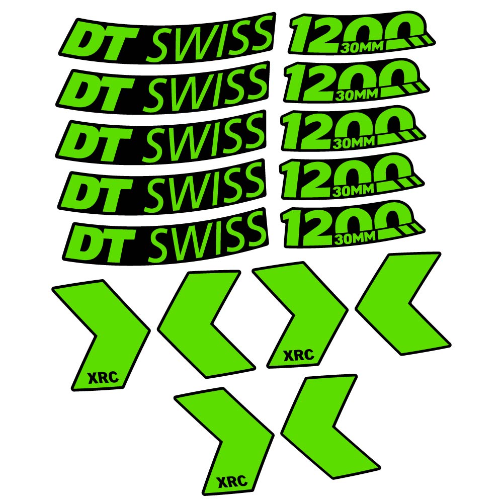 Decal DT Swiss XRC 1200 30mm, MTB Wheel 29, bike sticker vinyl