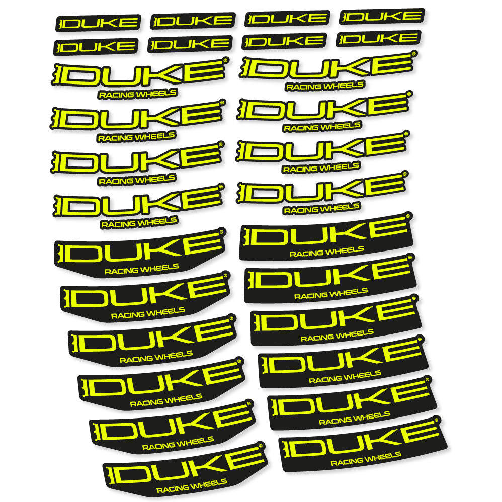 Decal Duke Lucky Jack SLS3, MTB Wheel 29, bike sticker vinyl