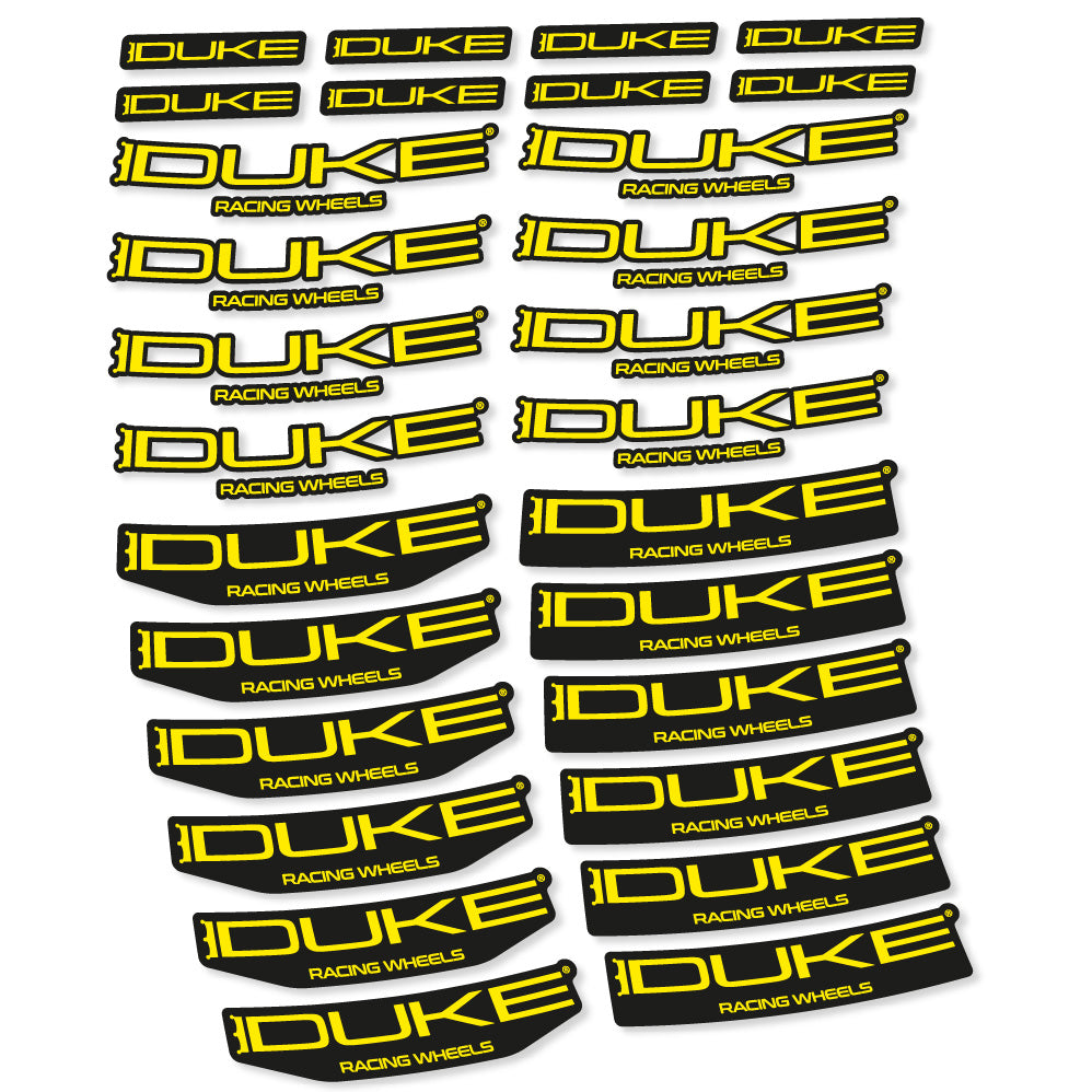 Decal Duke Lucky Jack SLS3, MTB Wheel 29, bike sticker vinyl