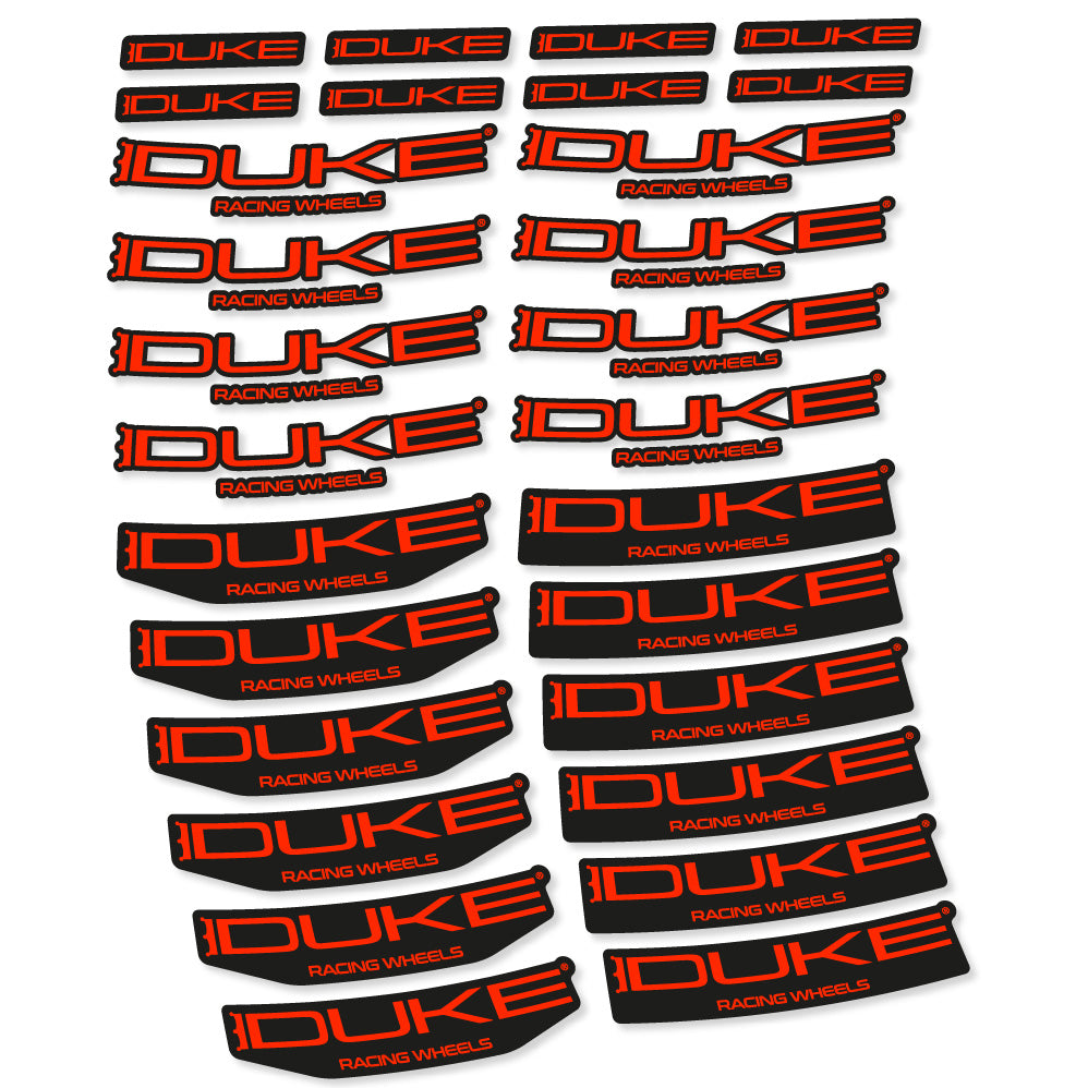 Decal Duke Lucky Jack SLS3, MTB Wheel 29, bike sticker vinyl