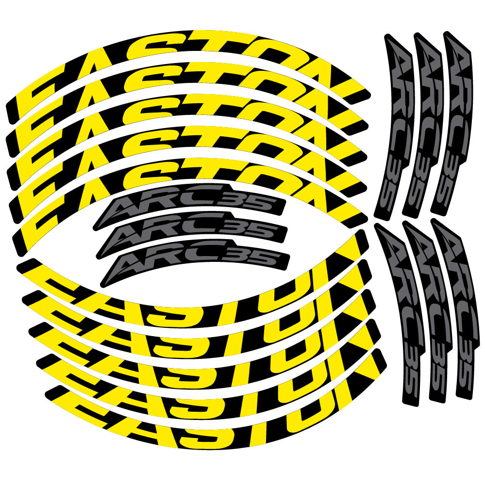 Aufkleber Easton ARC35, MTB-Rad 29, Fahrradaufkleber Vinyl