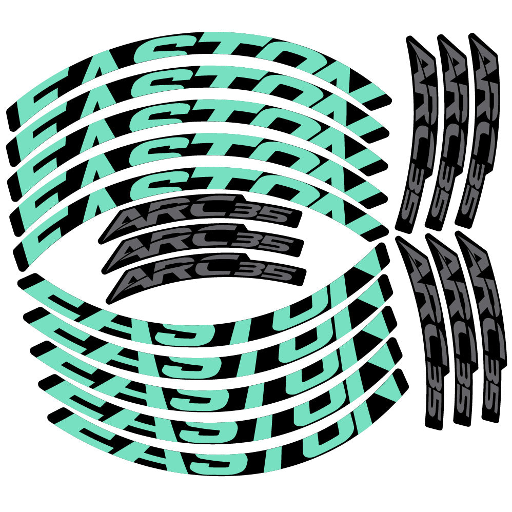 Aufkleber Easton ARC35, MTB-Rad 29, Fahrradaufkleber Vinyl