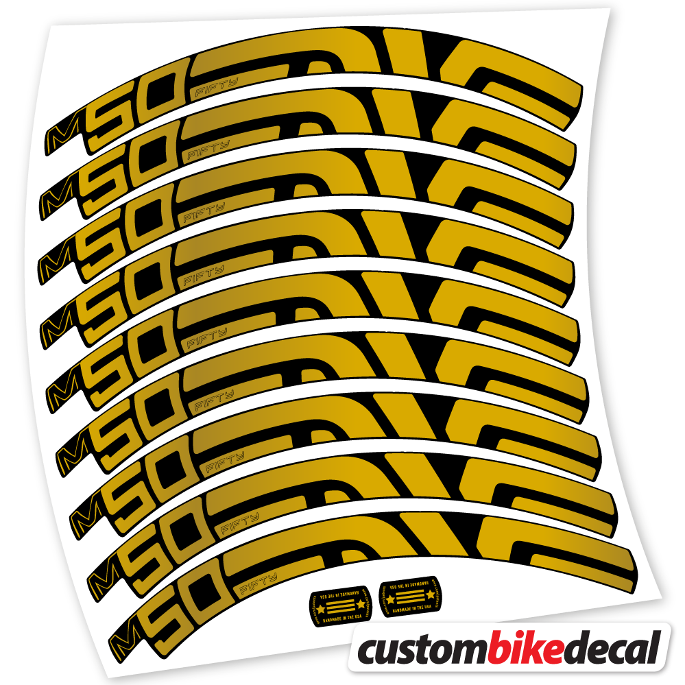 Decal Enve Fifty M50, MTB Wheel 27.5, Bike Sticker vinyl