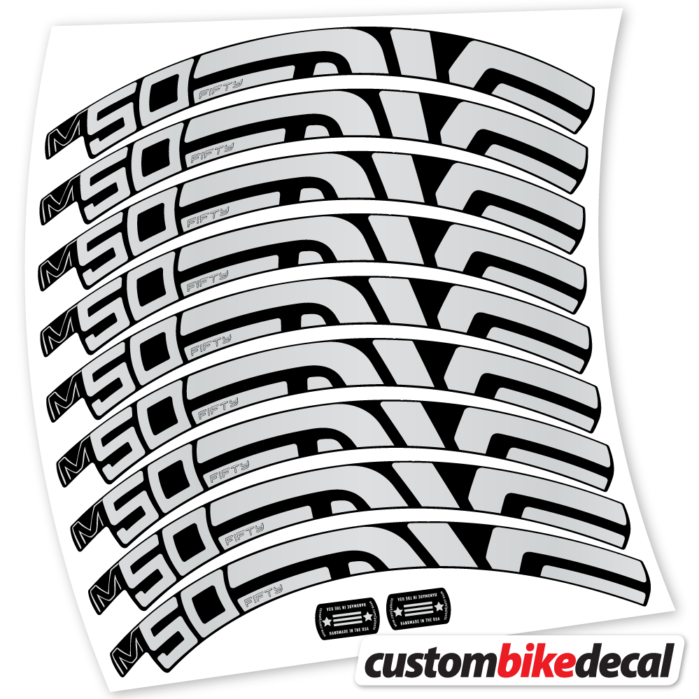 Decal Enve Fifty M50, MTB Wheel 27.5, Bike Sticker vinyl