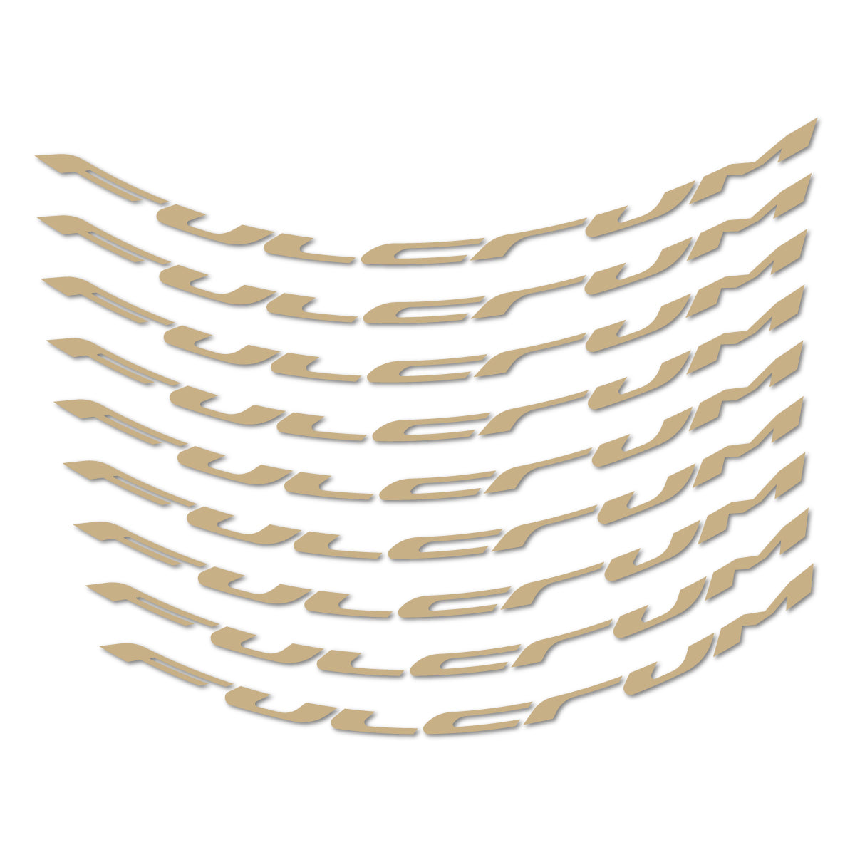 Stickers for Fulcrum Generic, Mountain Wheel 29" vinyl decals - Sand