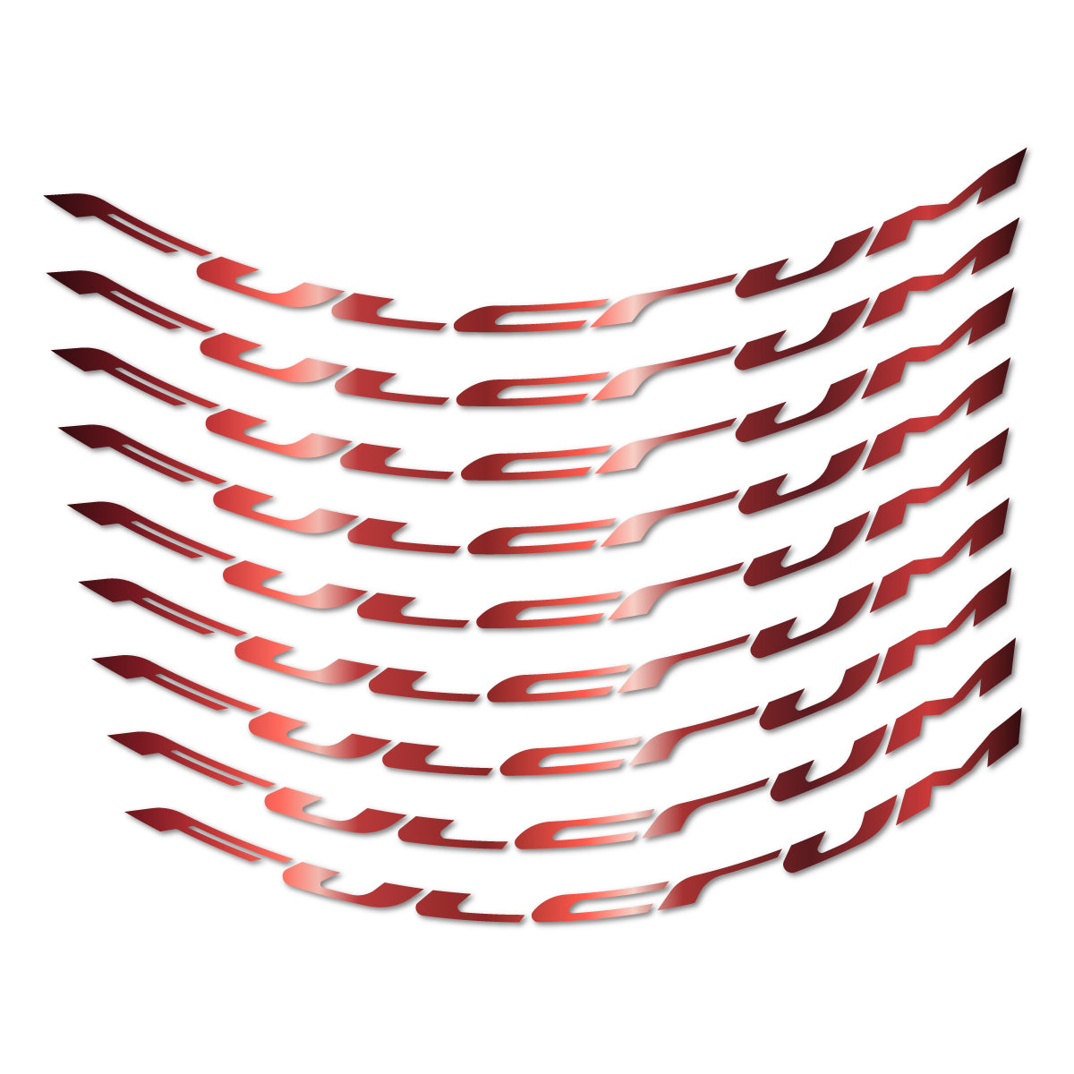 Stickers for Fulcrum Generic, Mountain Wheel 29" vinyl decals - Copper