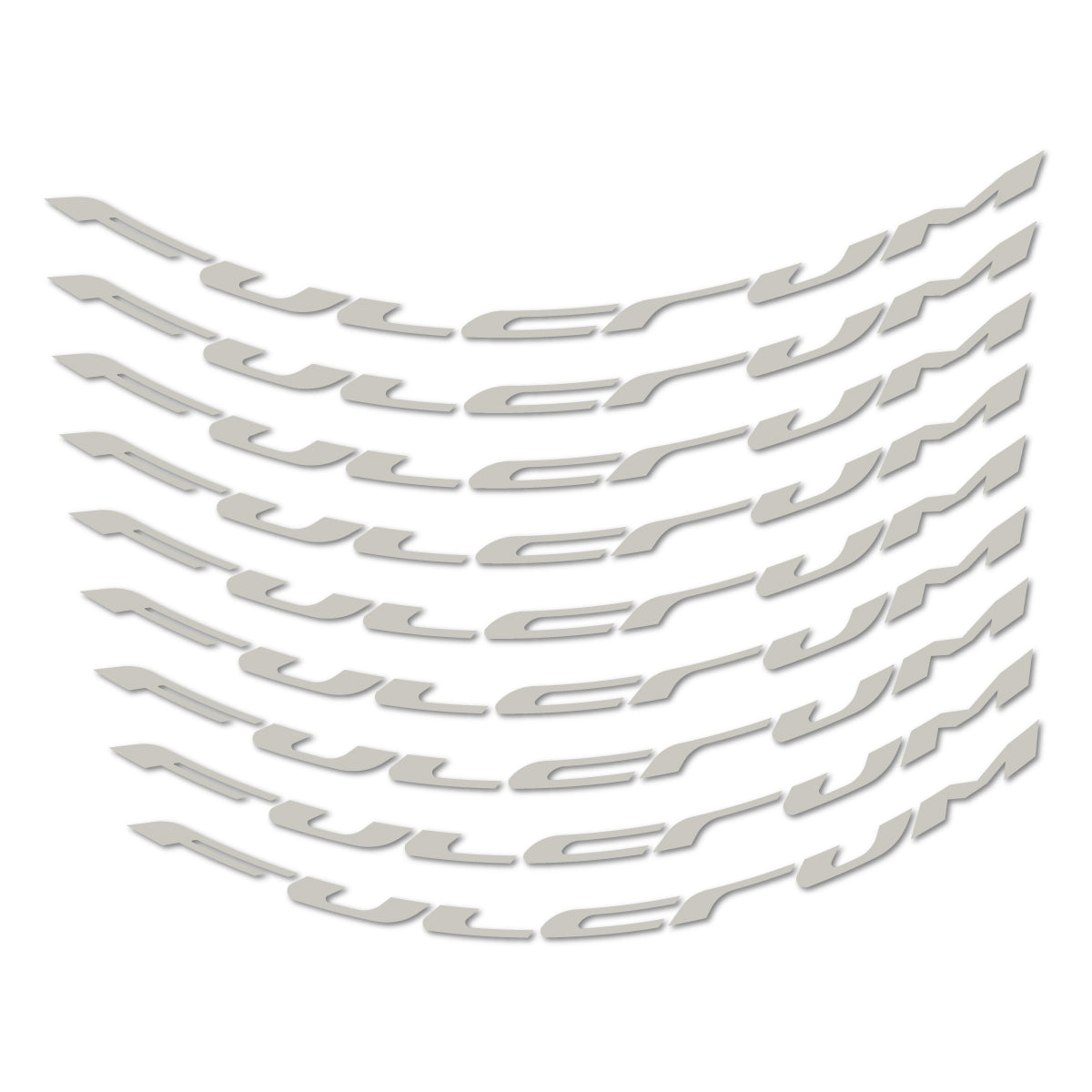 Stickers for Fulcrum Generic, Mountain Wheel 29" vinyl decals - Light Grey
