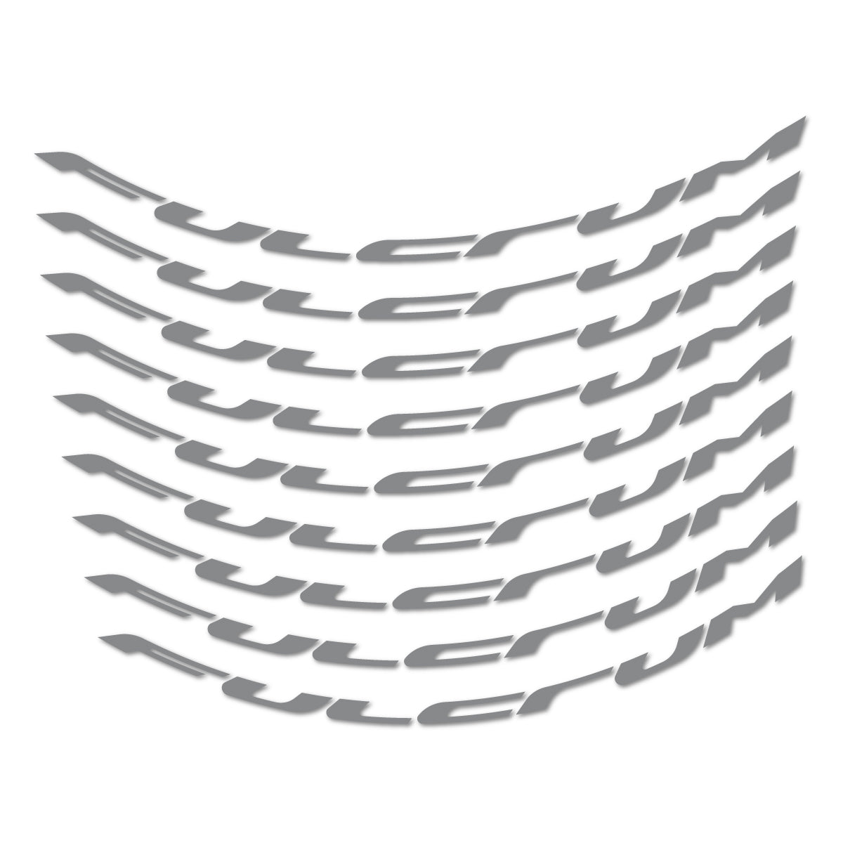 Stickers for Fulcrum Generic, Mountain Wheel 29" vinyl decals - Traffic Grey