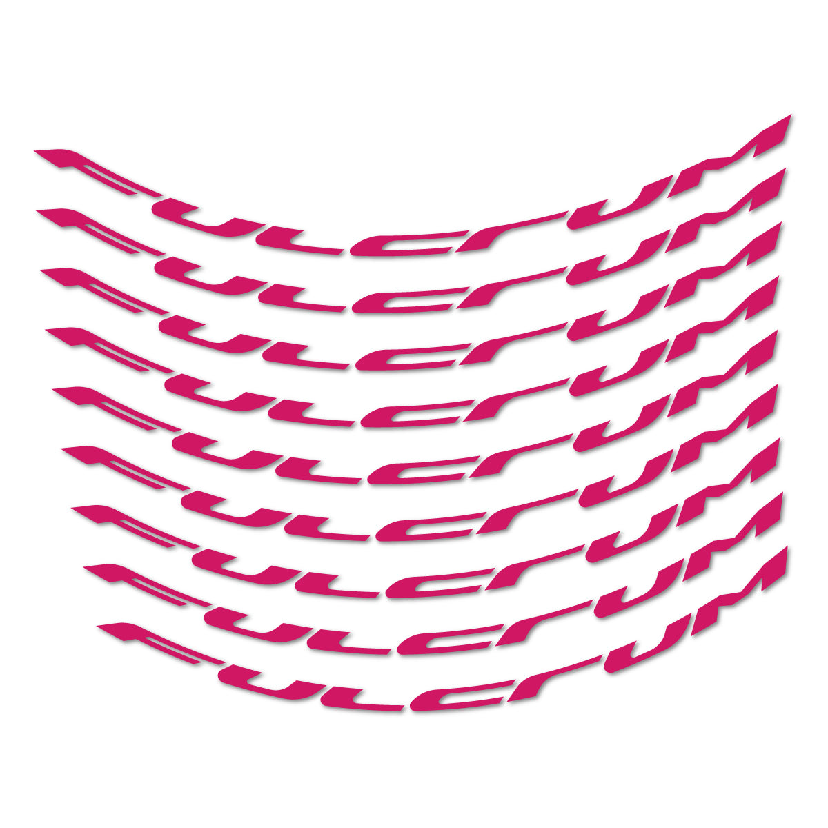 Stickers for Fulcrum Generic, Mountain Wheel 29" vinyl decals - Dark Pink