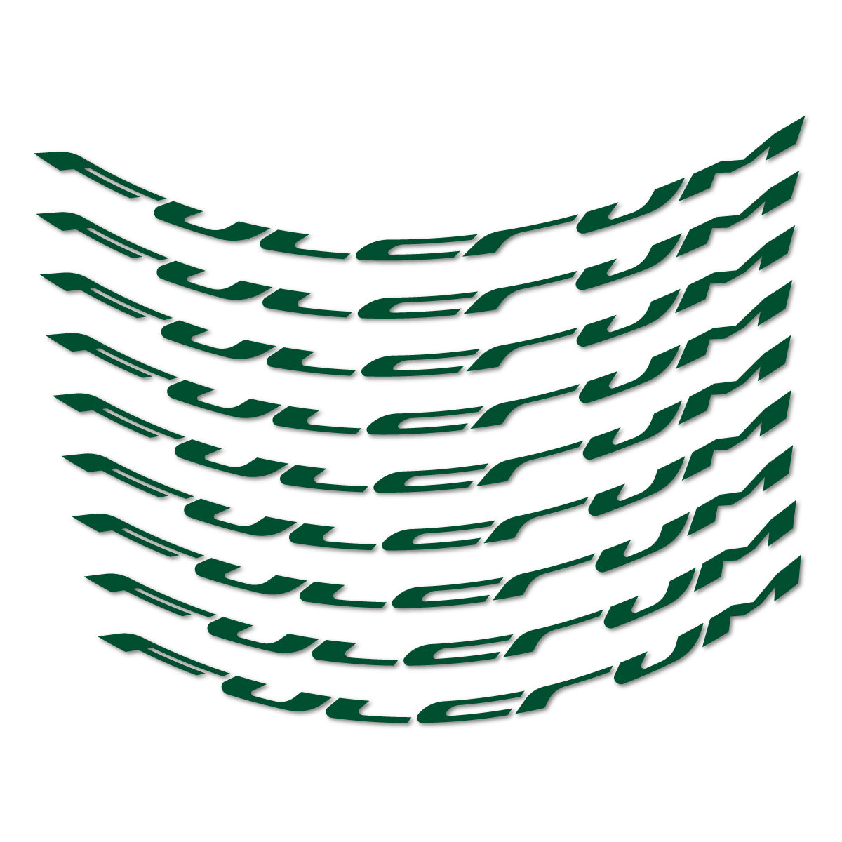 Stickers for Fulcrum Generic, Mountain Wheel 29" vinyl decals - Dark Green