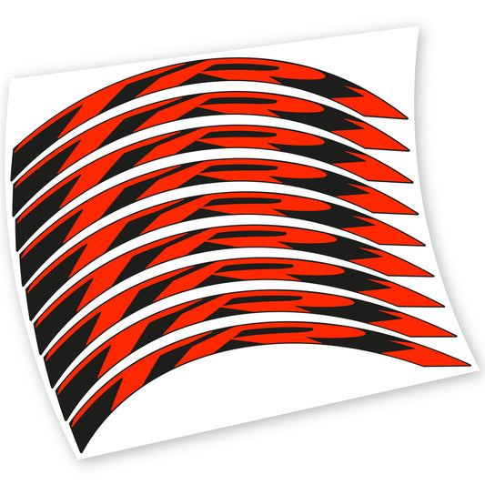 Neon Red decal for Giant TR1 MTB wheel – bike sticker vinyl