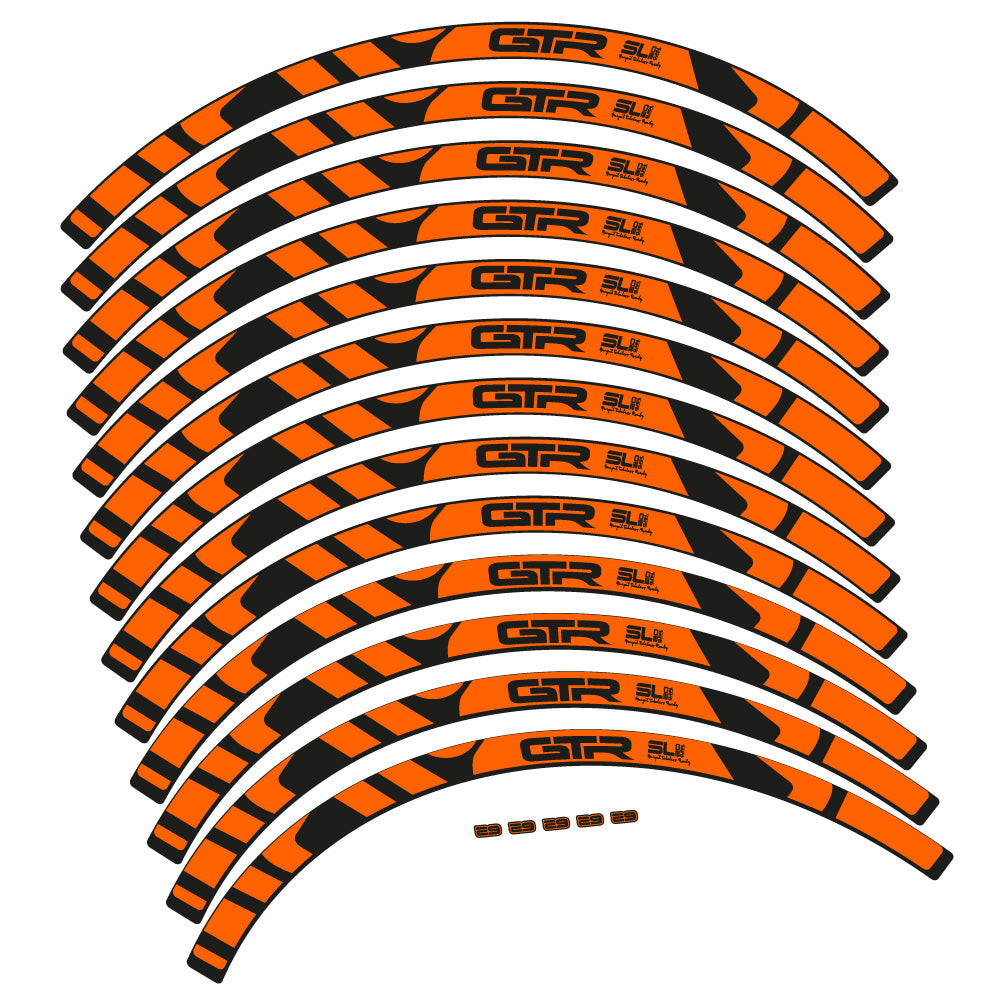 Aufkleber Gurpil GTR Tubeless Ready SL20 Boost 29, MTB-Rad 29, Fahrradaufkleber Vinyl