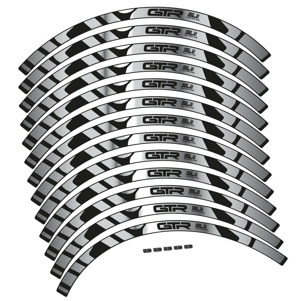 Aufkleber Gurpil GTR Tubeless Ready SL20 Boost 29, MTB-Rad 29, Fahrradaufkleber Vinyl