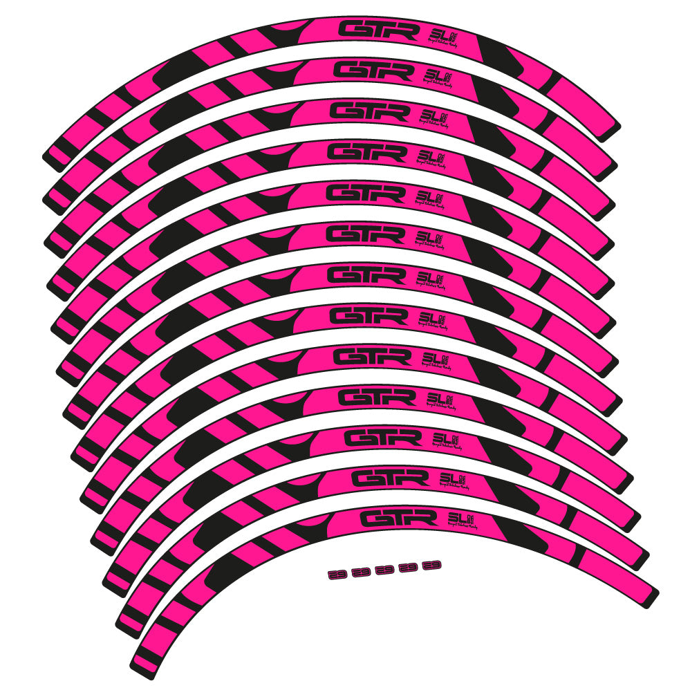Aufkleber Gurpil GTR Tubeless Ready SL20 Boost 29, MTB-Rad 29, Fahrradaufkleber Vinyl