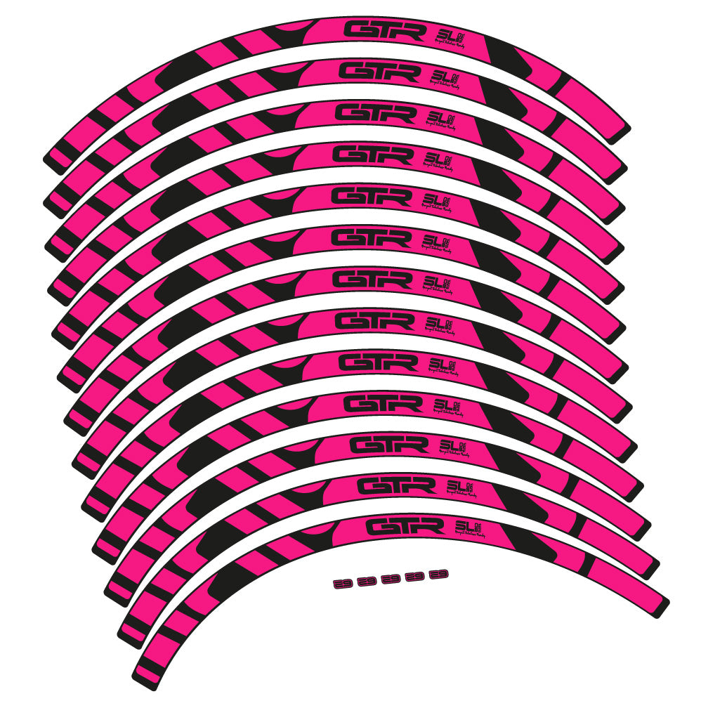 Aufkleber Gurpil GTR Tubeless Ready SL20 Boost 29, MTB-Rad 29, Fahrradaufkleber Vinyl