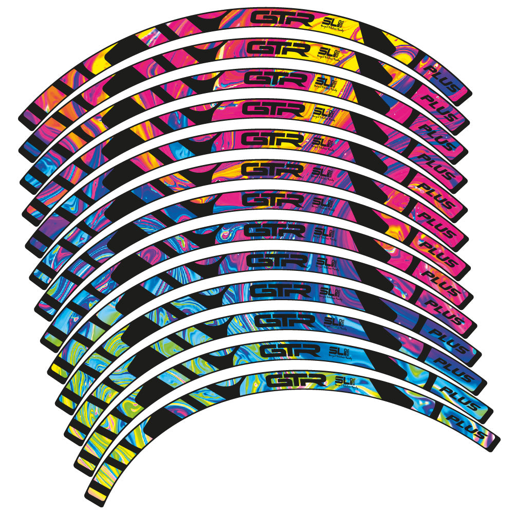 Aufkleber Gurpil GTR Tubeless Ready SL35 Boost 29, MTB-Rad 29, Fahrradaufkleber Vinyl