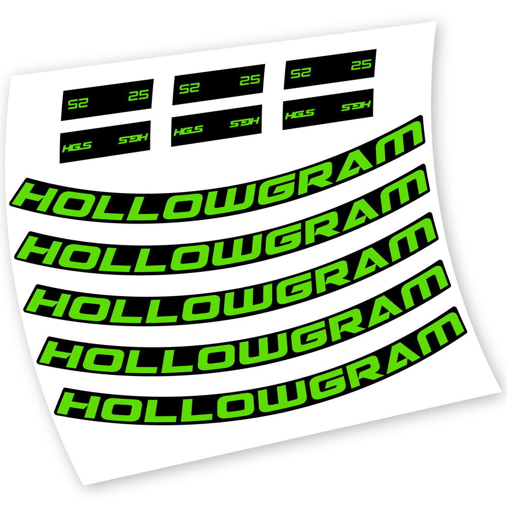 Decals, Hollowgram 25, MTB Wheel, Bike sticker vinyl