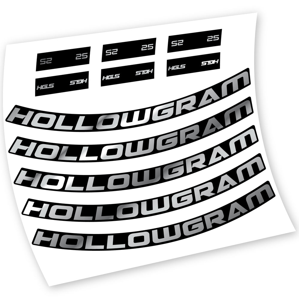 Decals, Hollowgram 25, MTB Wheel, Bike sticker vinyl