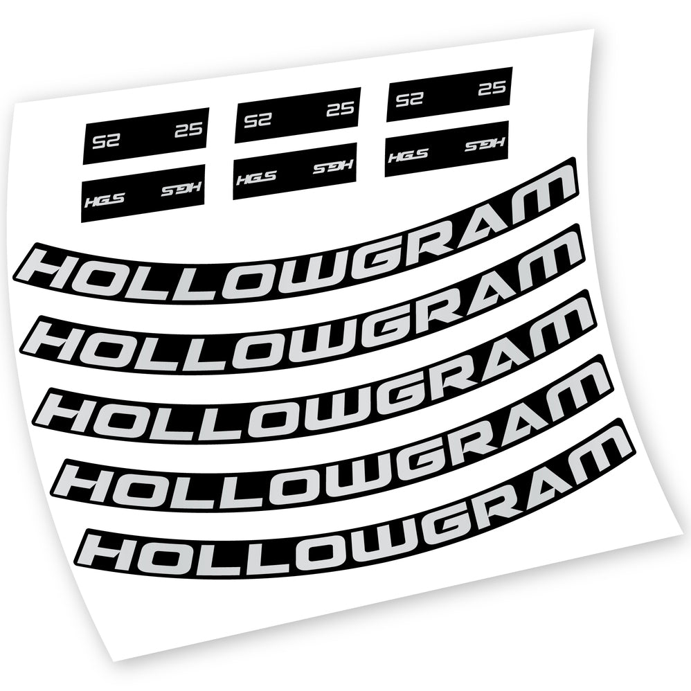 Decals, Hollowgram 25, MTB Wheel, Bike sticker vinyl