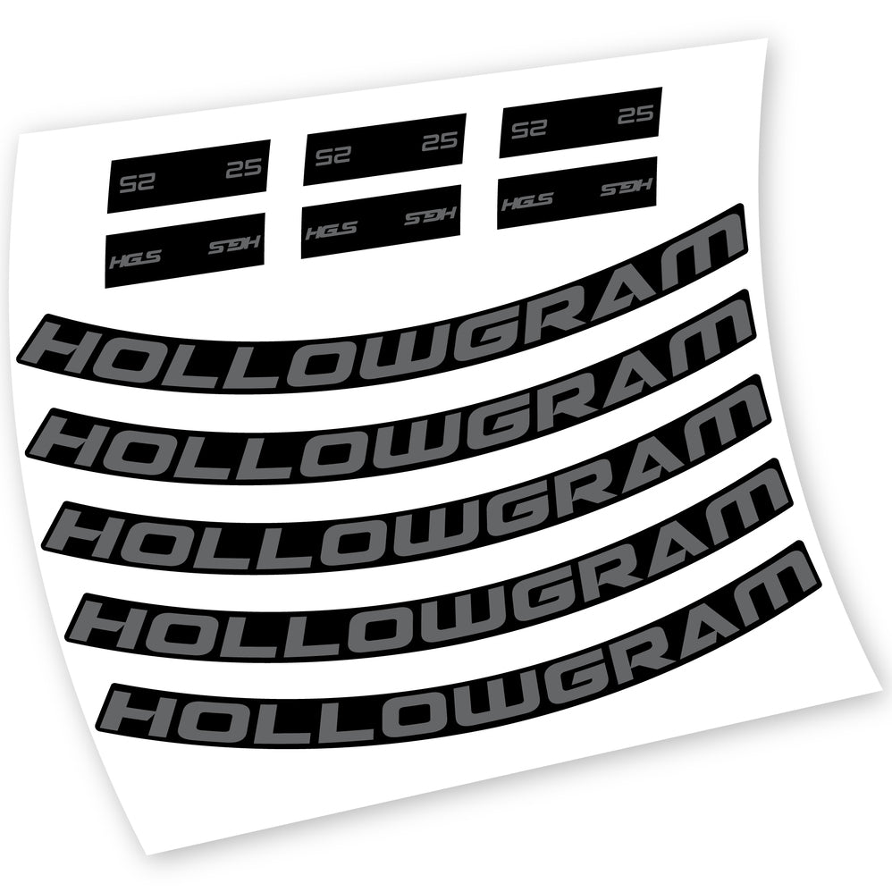 Decals, Hollowgram 25, MTB Wheel, Bike sticker vinyl