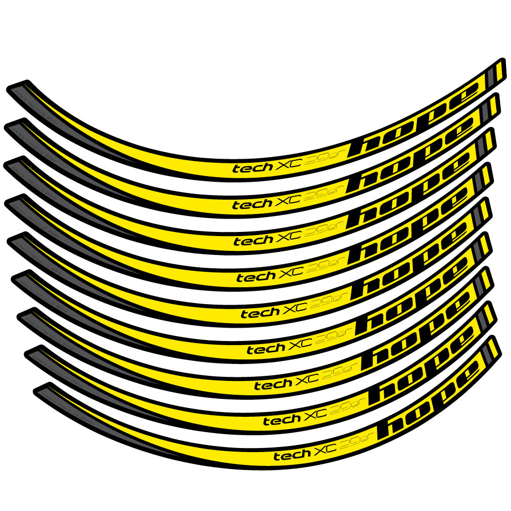 Aufkleber Hope Tech XC, MTB-Rad 29, Fahrradaufkleber Vinyl