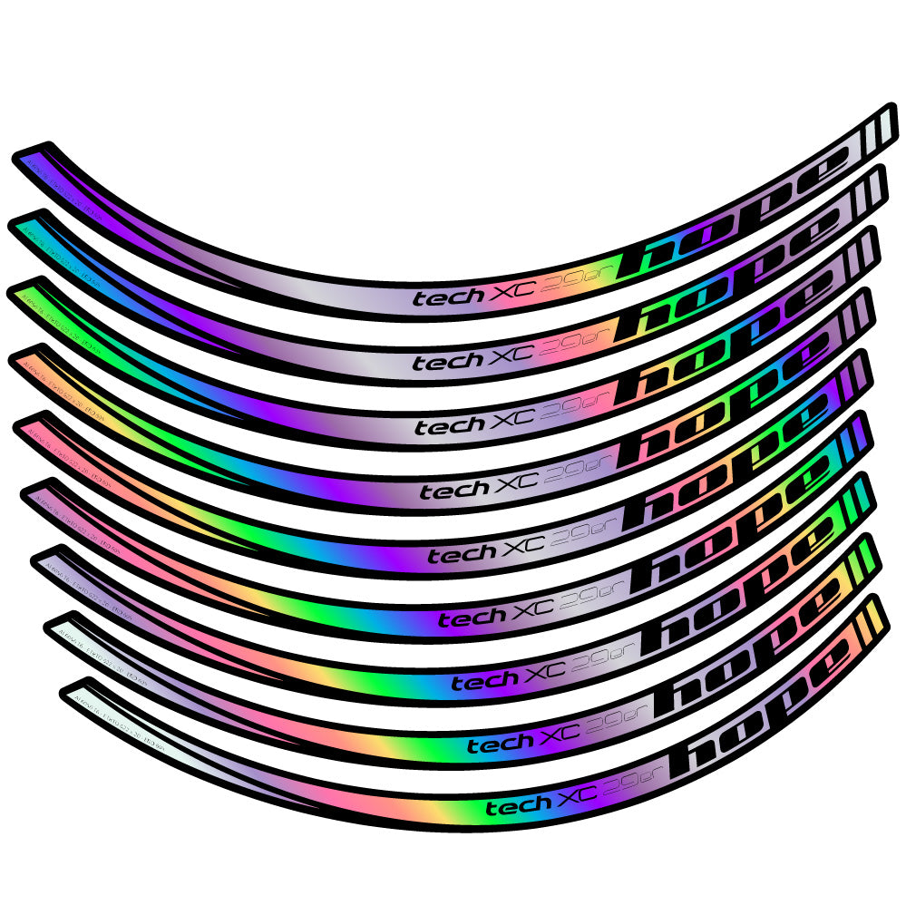 Aufkleber Hope Tech XC, MTB-Rad 29, Fahrradaufkleber Vinyl