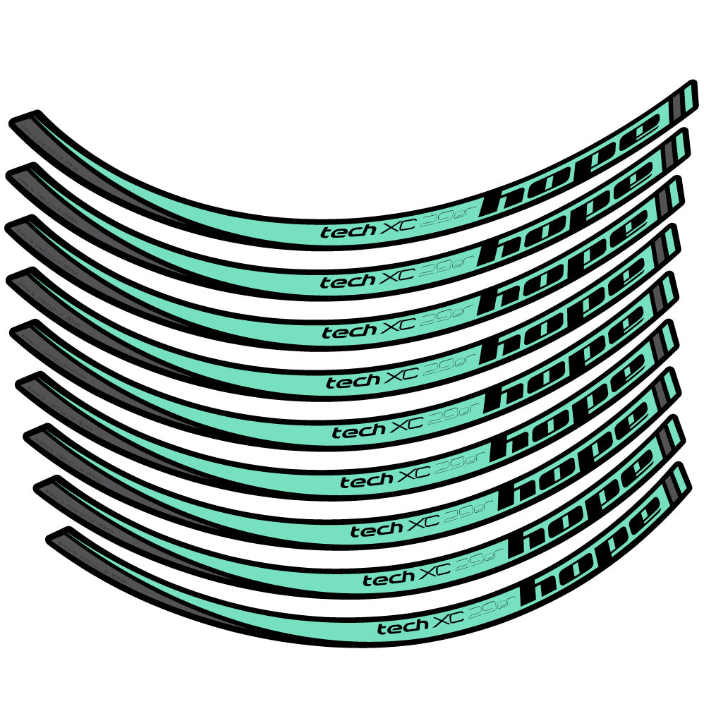 Aufkleber Hope Tech XC, MTB-Rad 29, Fahrradaufkleber Vinyl