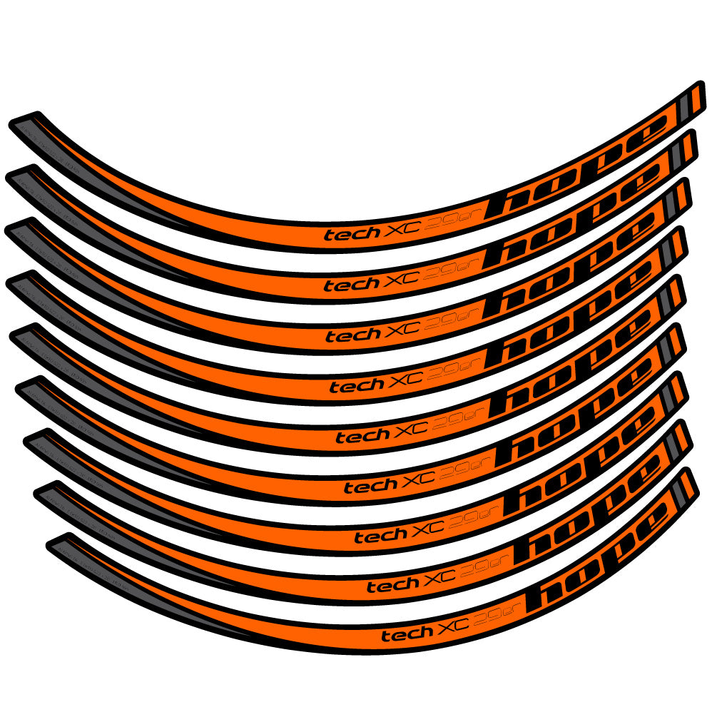 Aufkleber Hope Tech XC, MTB-Rad 29, Fahrradaufkleber Vinyl