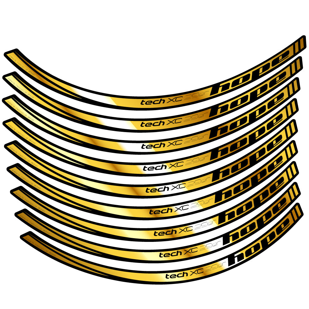 Aufkleber Hope Tech XC, MTB-Rad 29, Fahrradaufkleber Vinyl