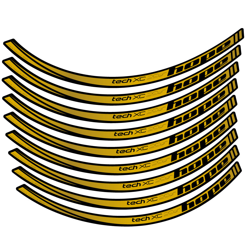 Aufkleber Hope Tech XC, MTB-Rad 29, Fahrradaufkleber Vinyl