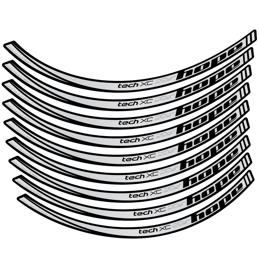 Aufkleber Hope Tech XC, MTB-Rad 29, Fahrradaufkleber Vinyl