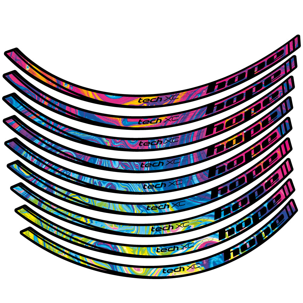 Aufkleber Hope Tech XC, MTB-Rad 29, Fahrradaufkleber Vinyl