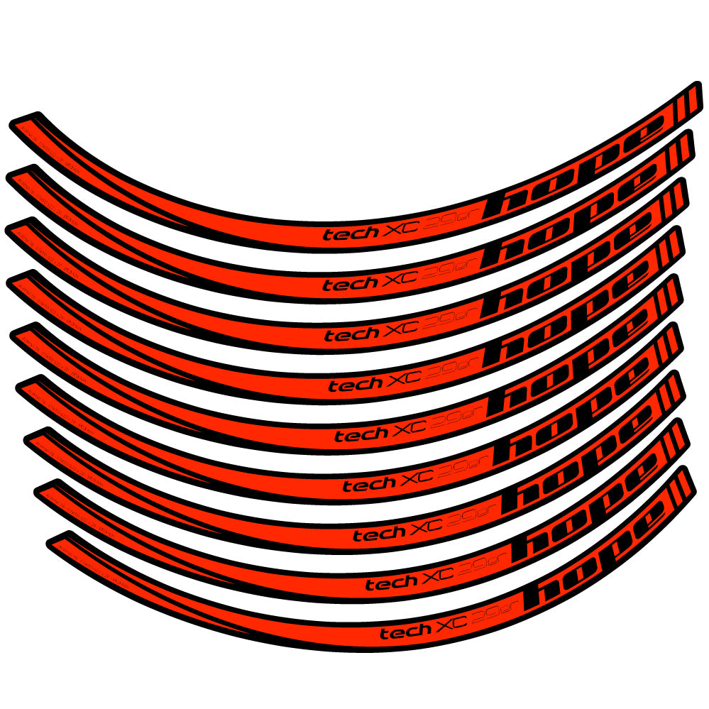 Aufkleber Hope Tech XC, MTB-Rad 29, Fahrradaufkleber Vinyl