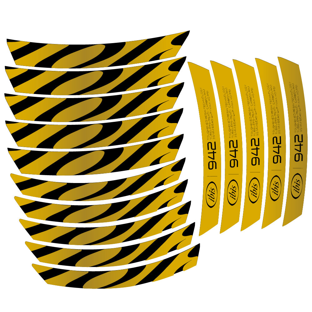 Aufkleber Ibis 942 2019, MTB-Rad 29, Fahrradaufkleber Vinyl