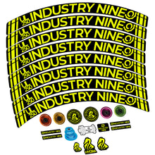 Load image into Gallery viewer, Decal Industry Nine Ultralite Carbon, MTB Wheel 29, bike sticker vinyl
