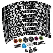 Load image into Gallery viewer, Decal Industry Nine Ultralite Carbon, MTB Wheel 29, bike sticker vinyl
