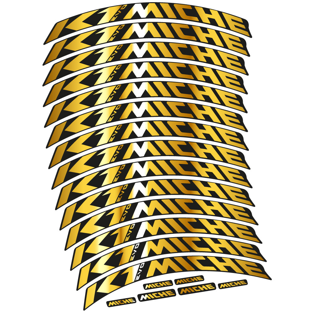Decal Miche K1 EVO, MTB Wheel 29, bike sticker vinyl