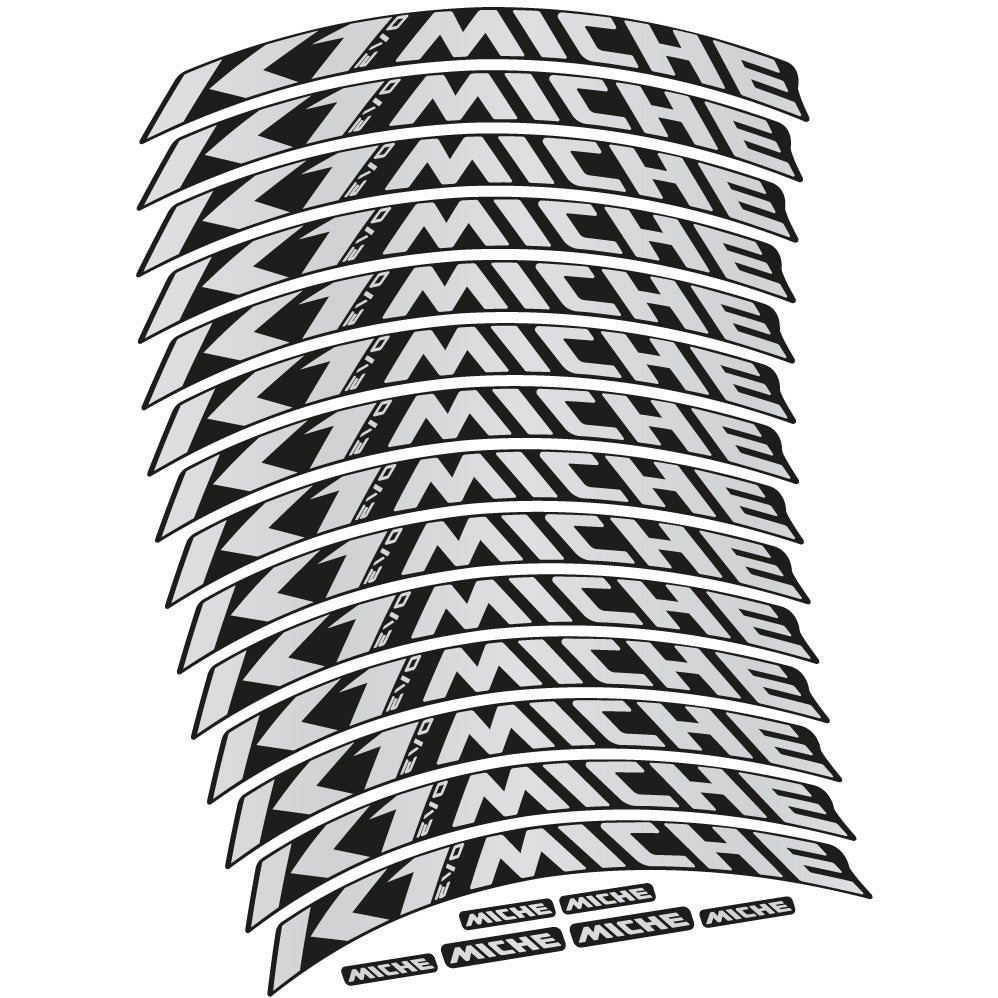 Decal Miche K1 EVO, MTB Wheel 29, bike sticker vinyl