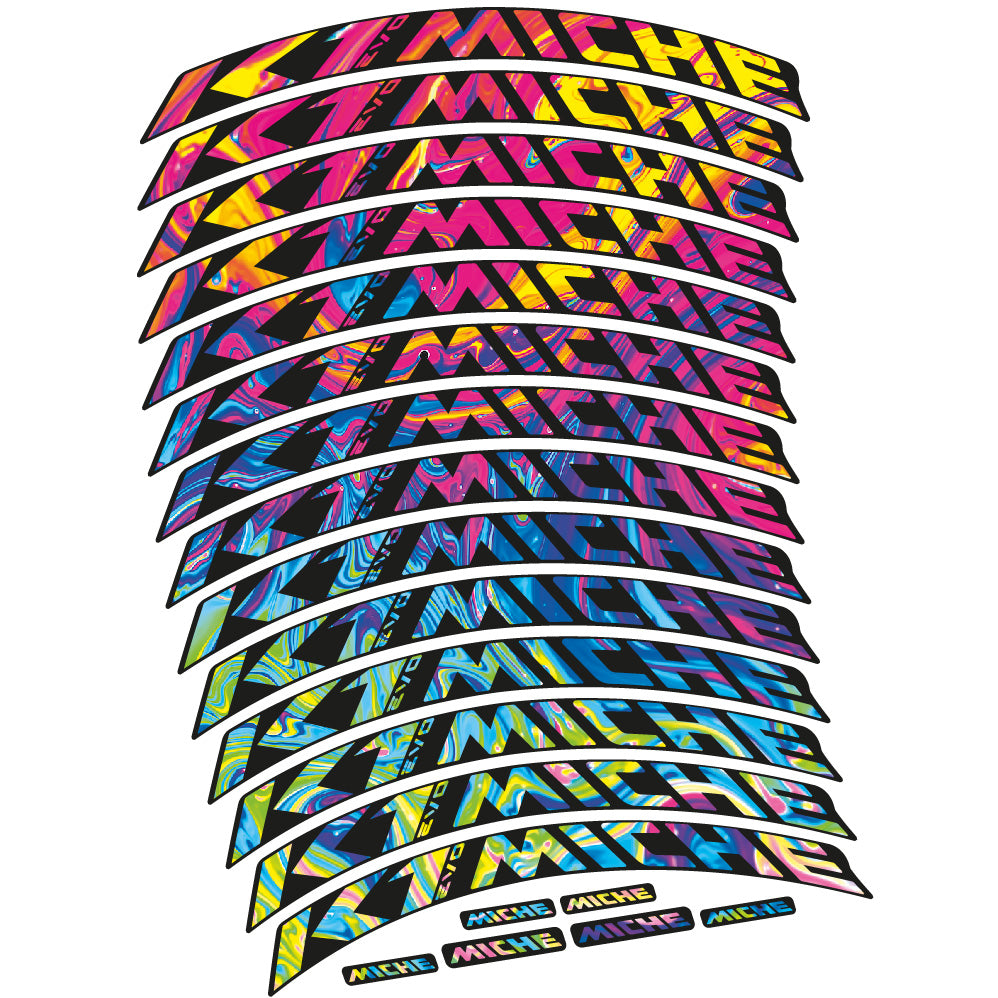 Decal Miche K1 EVO, MTB Wheel 29, bike sticker vinyl