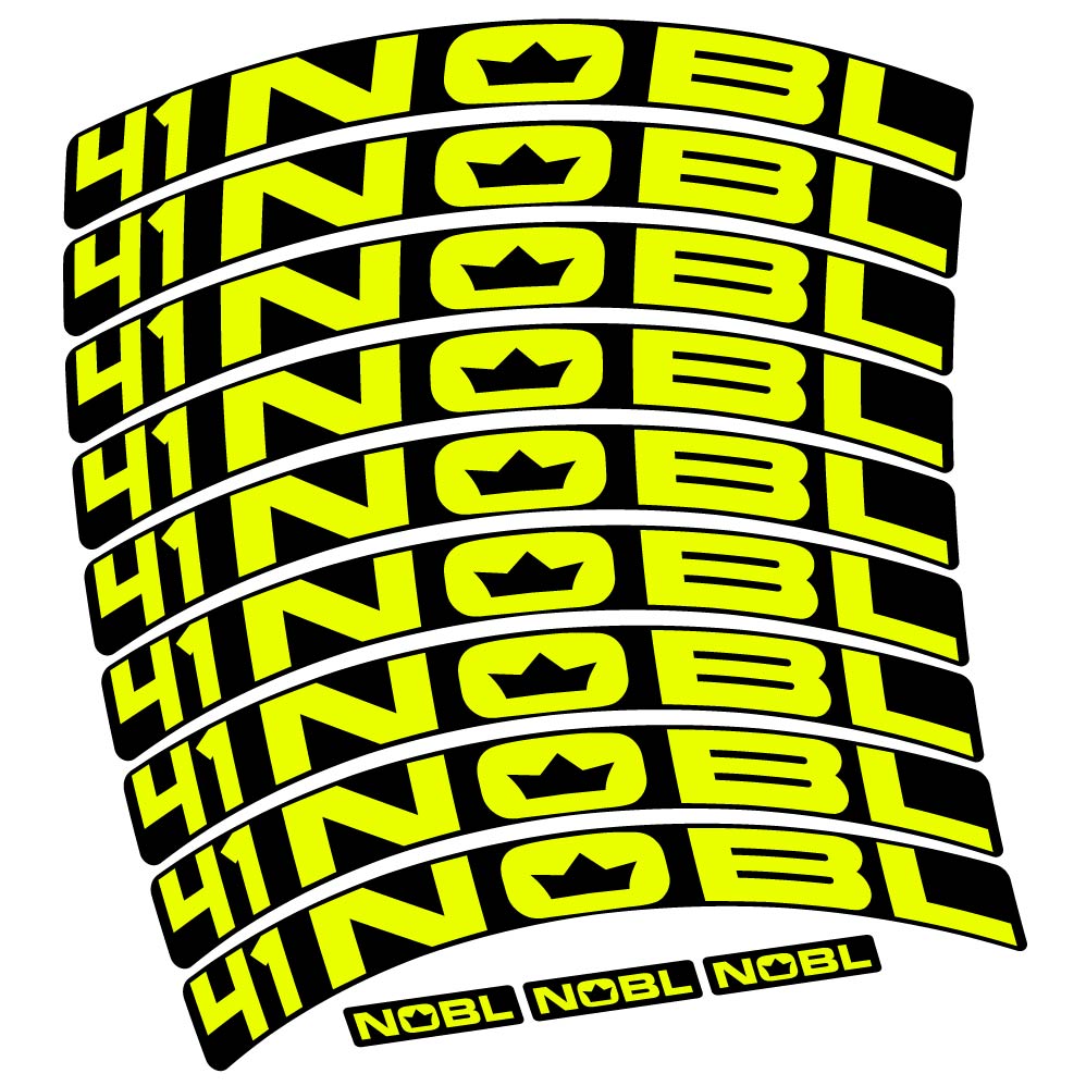 Aufkleber Nobl TR41, MTB-Rad 29, Fahrradaufkleber Vinyl