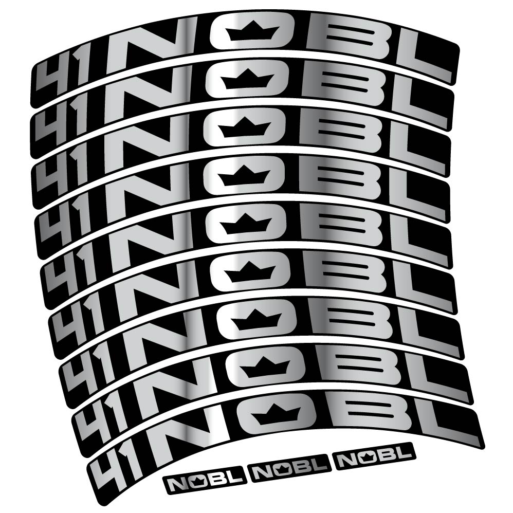 Aufkleber Nobl TR41, MTB-Rad 29, Fahrradaufkleber Vinyl