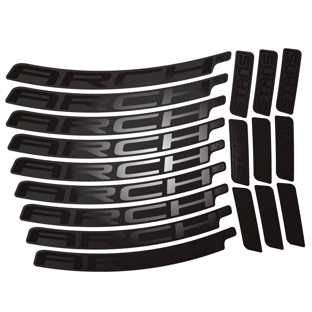 Aufkleber Stans Arch S2 Ver.2, MTB-Rad 29, Fahrradaufkleber Vinyl