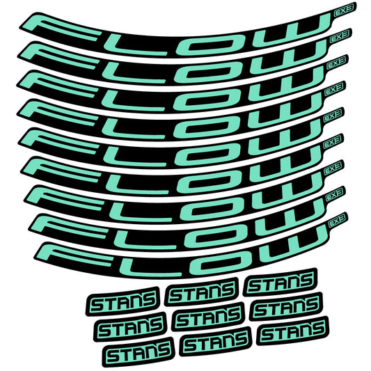 Mint decal for Stans Flow EX3 Ver.2 MTB wheel 29" – bike sticker vinyl