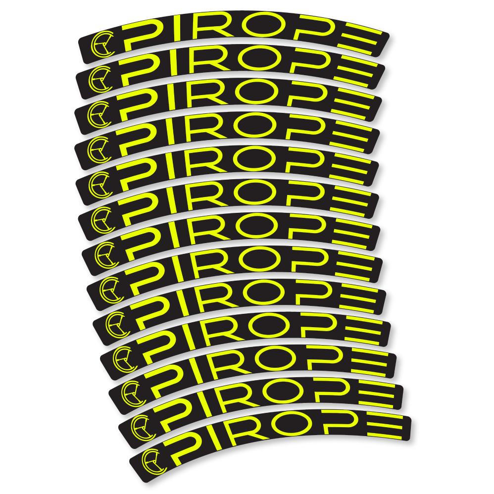 Decal Pirope, MTB Wheel 29, bike sticker vinyl