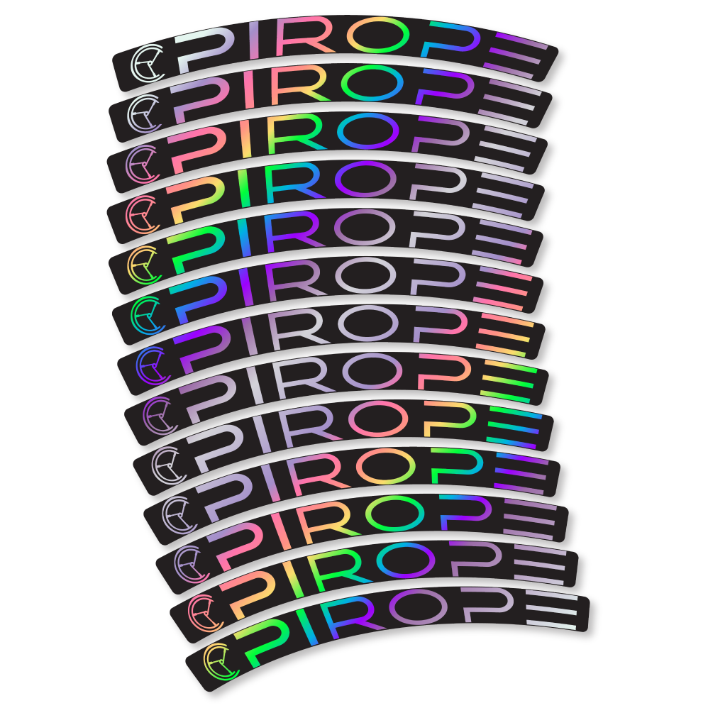 Decal Pirope, MTB Wheel 29, bike sticker vinyl