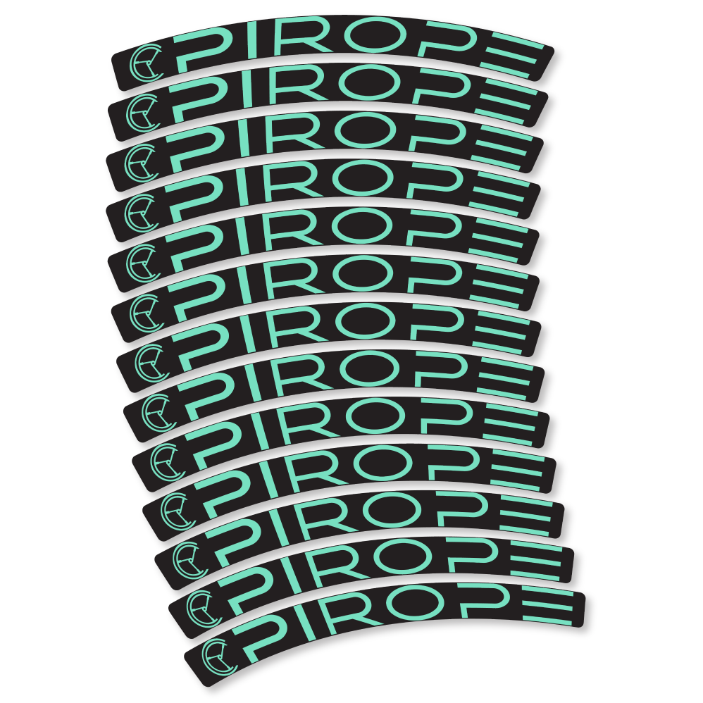 Decal Pirope, MTB Wheel 29, bike sticker vinyl