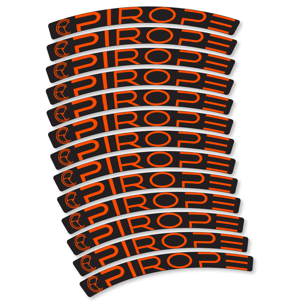 Decal Pirope, MTB Wheel 29, bike sticker vinyl