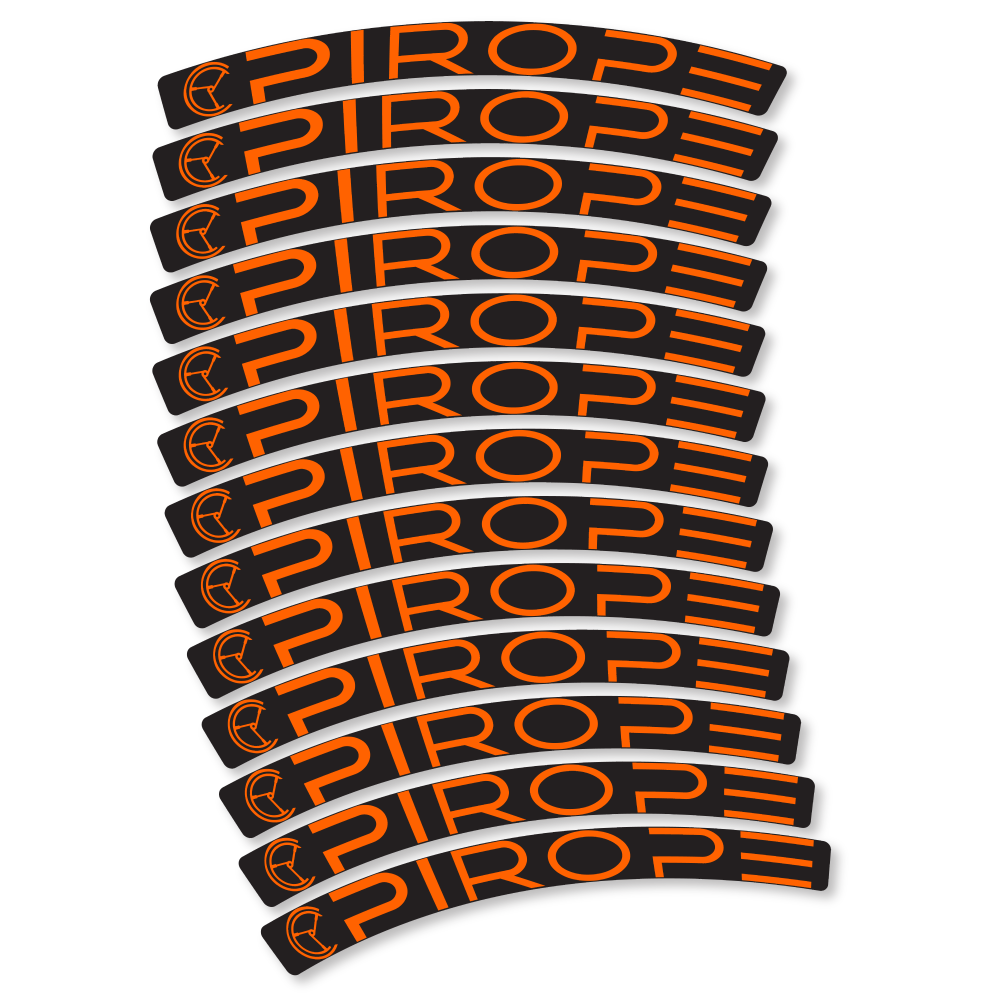 Decal Pirope, MTB Wheel 29, bike sticker vinyl